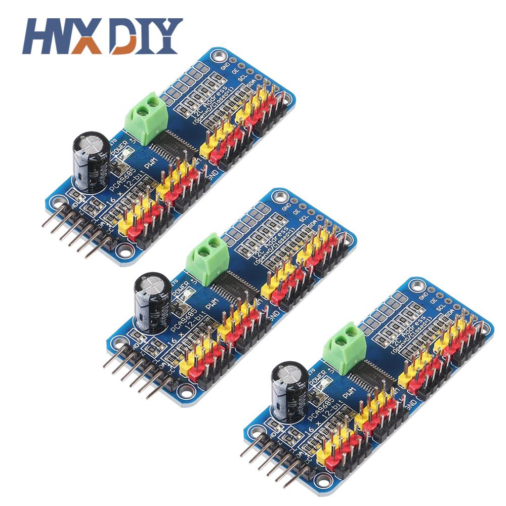 1-5 buah PCA9685 16 Channel 12 - Microbit Robot ulasan dan harga