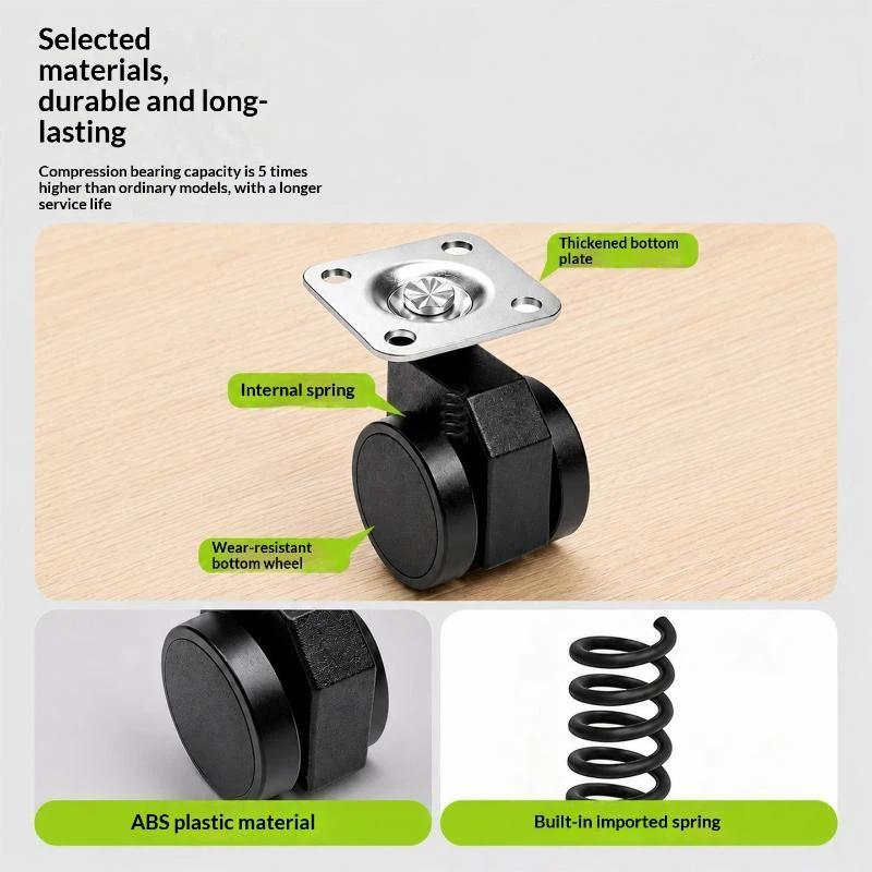 Roda Kastor Pengunci Otomatis  - Caster Wheel ulasan dan harga