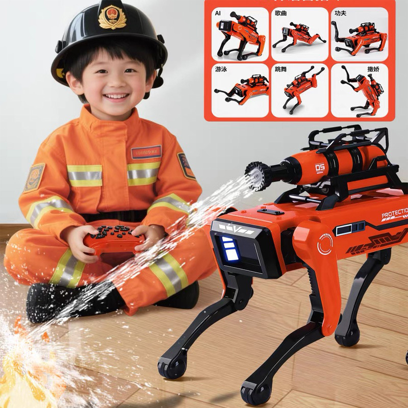 Robot Anjing AI Robot Pemadam  - Robot Remote Control ulasan dan harga