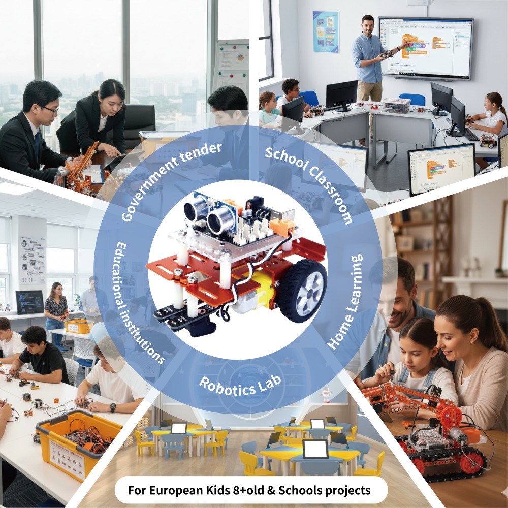 WEEEMAKE Kit Robotika Senior S - Robot Kit ulasan dan harga