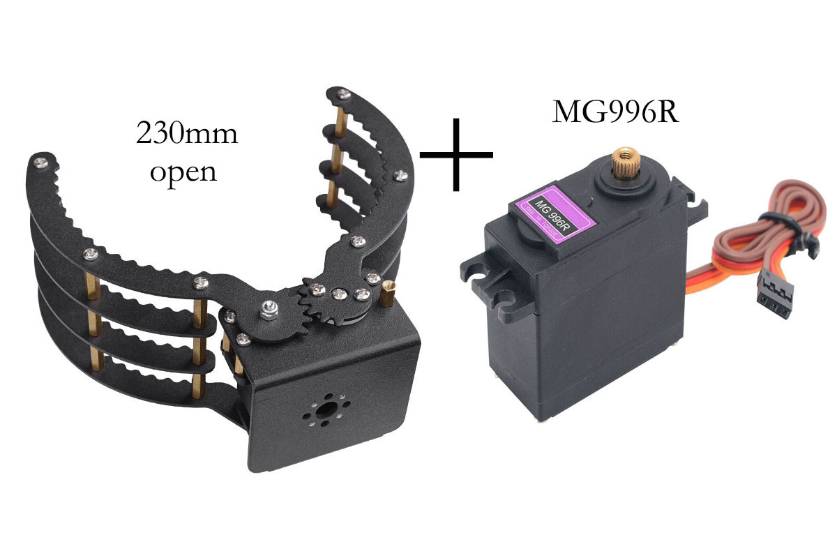 Penjepit Mekanis dengan Bukaan - Robot Gripper ulasan dan harga