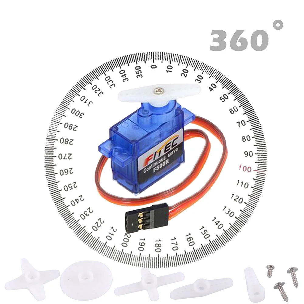 4Set Feetech FS90R Servo 360 D - Micro Servo ulasan dan harga
