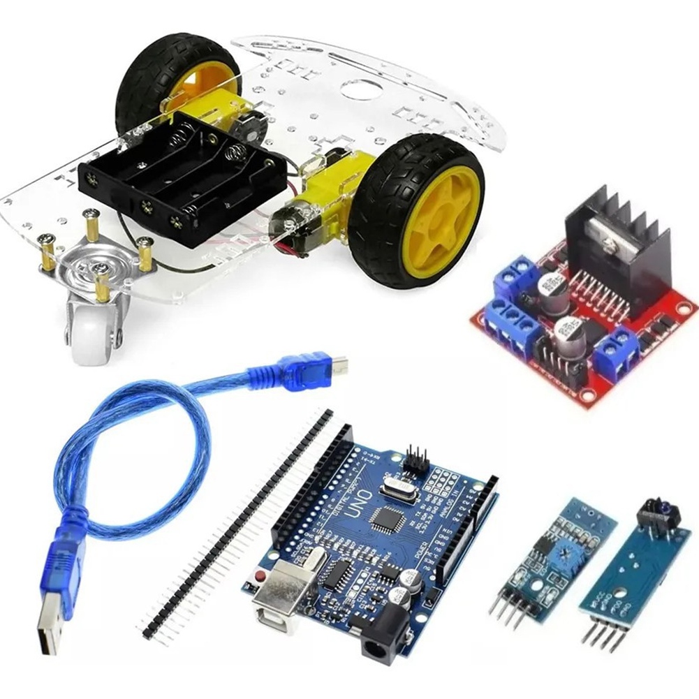 [NEW A09R!】 Kit Mobil Pintar 2 - L298N Module ulasan dan harga